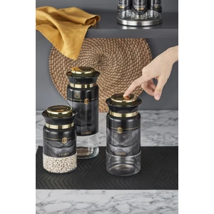 N3272 Marble Plus 3 Lü Kavanoz Seti