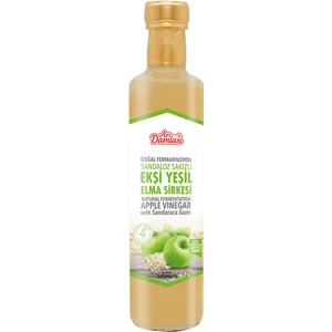 Arı Damlası Sandaloz Sakızlı Ekşi Yeşil Elma Sirkesi 500 ml X2
