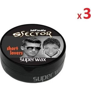 Sector Wax 3X150  ml Haırmate-Wet Look (3 LÜ SET)