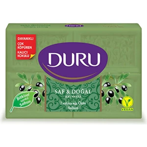 Saf & Doğal Kaynaklı Zeytinyağı Özlü 4 Adet Kalıp Sabun 600Gr