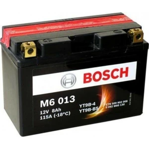 12 V 8 Amper M6013 YT9B - Bs Motosiklet Akü Bosch YT9B