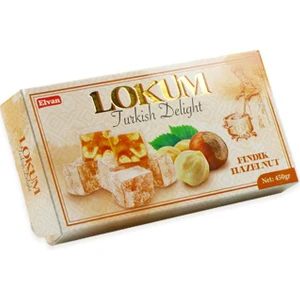 Fındıklı Lokum 450 Gr. (1 Paket)