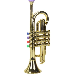 Trompet Oyuncak Mini Müzik Aletleri Okul Öncesi Çağlar Için 3+ Çocuk 4 Ton Altın (Yurt Dışından)