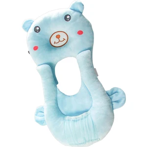 Taşınabilir Emzirme Yastığı, Çıkarılabilir Şezlong Yastığı, Bebek Besleme Desteği, 0-12 Ay Için Uygun Emzirme - Mavi Ayı (Yurt Dışından)