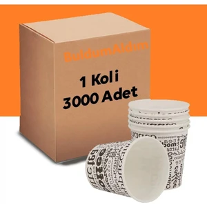 Karton Bardak Buldumaldım 3.000 Adet
