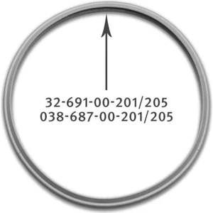 Eski Model Düdüklü Tencere Lastiği 26 cm