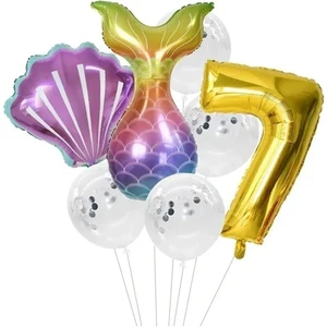 Çıtı Pıtı Store Deniz Kızı Balon Set 7