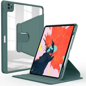TEKNETSTORE Apple Ipad Pro 4. Nesil M2 Çip 2022 11 Inç Tablet Uyumlu 360 Dönebilen Kalem Bölmeli Standlı Kılıf