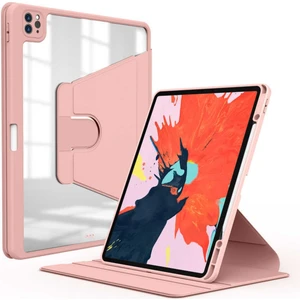 TEKNETSTORE Apple Ipad Pro 4. Nesil M2 Çip 2022 11 Inç Tablet Uyumlu 360 Dönebilen Kalem Bölmeli Standlı Kılıf