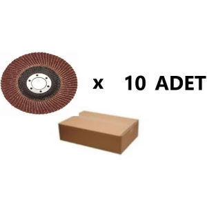 10 Adet Flap Disk Zımpara 60 Kum