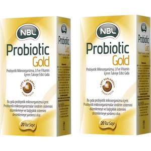 Nbl Probiotic Gold 20 Stick Saşe 2 Adet