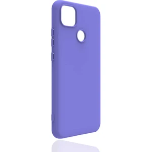noktaks - Xiaomi Redmi 9C - Kılıf Mat Soft Esnek Biye Silikon - Lila - T15775