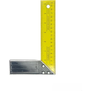 20 cm Metal Sarı Marangoz Gönye