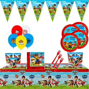Bay Cimri Paw Patrol Paw Petrol Doğum Günü Parti Süsleri Süsleme Seti 40 Kişilik