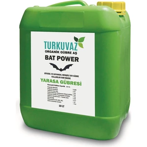 Organik Bat Power Sıvı Yarasa Gübresi 10 Lt.