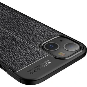 Kip GSM Apple iPhone 14 Plus Kılıf Deri Görünümlü Niss Silikon Kapak