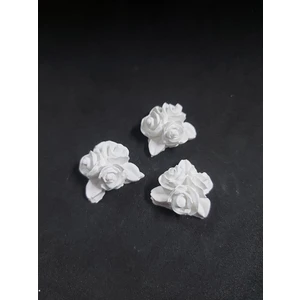 E Hobici  Küçük Üçlü Güller Çiçek 3'lü Set 3 x 3 cm