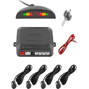 Park Sensörü Ses Ikazlı LED Ekranlı Gri Renk 22 MM