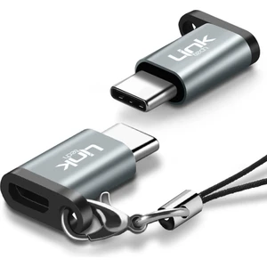 Linktech O186 Micro To Type-C Dönüştürücü Metal Adaptör