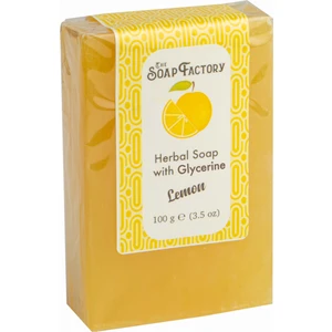 The Soap Factory Gliserinli Limon Sabunu 100 g - Derinlemesine Temizlik - Sebum Dengesini - - Canlı ve Taze Bir Cilt İçin