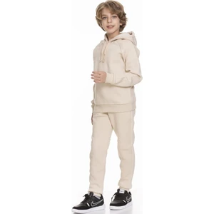 Unisex Reglan Kol Kapüşonlu Içi Polarlı Takım