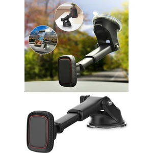 Manyetik Mıknatıslı Akrobat Araç Telefon Tutucu Araba Içi Tutacağı Vantuzlu Cam Gögüs Yapışan Manyetık Vantuzlu