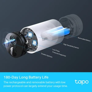 Tapo C400S2, 1080P Full HD Kablosuz Bataryalı Güvenlik Kamerası, Yapay Zeka Desteği, Gece Görüşü, 180 Gün Şarj Süresi, Su Geçirmez, Yerel/Bulut Depolama, Sesli Alarm, Solar Panel Desteği + HUB
