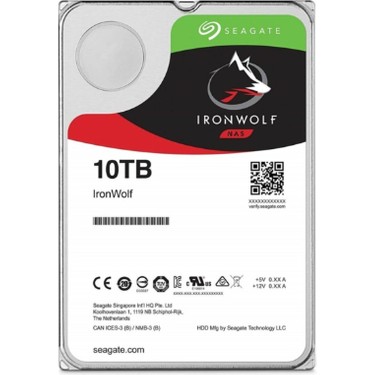 ☆10TB☆　Seagate IronWolf 10TB HDD 10TB Seagate Ironwolf 7200RPM 256MB Nas ST10000VN000 Fiyatı