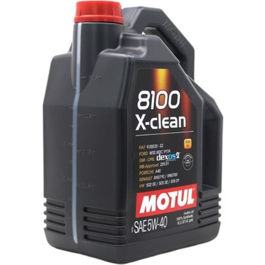 Motul 8100 X-Clean 5W40 5 Litre Fiyatı - Taksit Seçenekleri