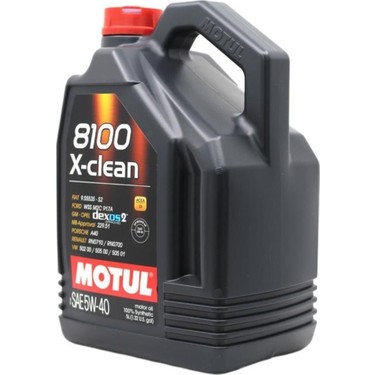 Motul 8100 X-Clean 5W40 5 Litre Fiyatı - Taksit Seçenekleri