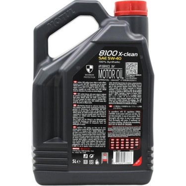 Motul 8100 X-Clean 5W40 5 Litre Fiyatı - Taksit Seçenekleri