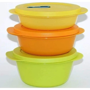 Mutfaktakimucizeler Tupperware Mikro Kaplar 3'lü Set Fiyatı