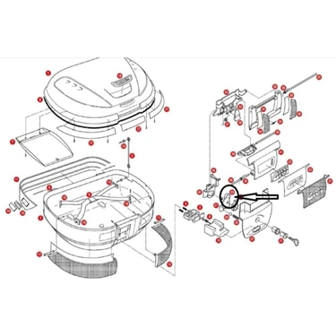 Givi Z628 Çanta Kilit Mekanızması Tutucu Sac