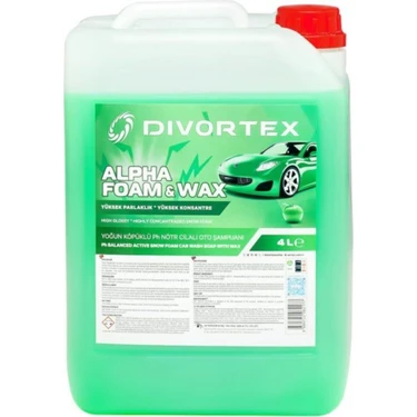 Divortex Alpha Foam Ph Nötr Cilalı Oto Şampuanı 4