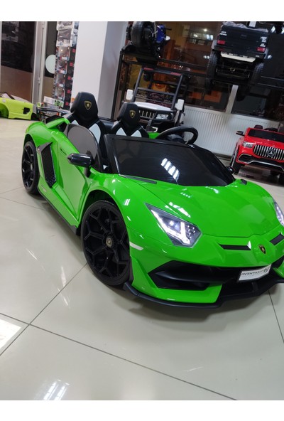 Aras 24 Volt Lisanslı Lamborghini Aventador Drift Premium Serisi Akülü Araba