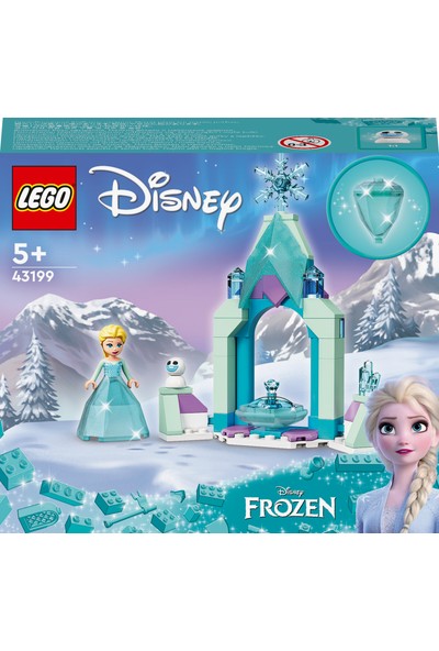 LEGO® ǀ Disney Princess™ Elsa’nın Kale Avlusu 43199 Yapım Seti (53 Parça)