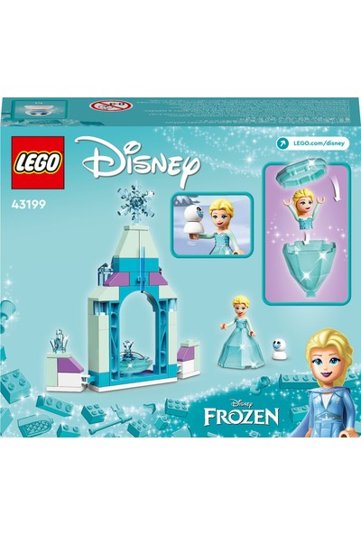 LEGO® ǀ Disney Princess™ Elsa’nın Kale Avlusu 43199 Yapım Seti (53 Parça)