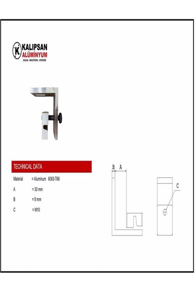 Kalıpsan Çatı Kenet Aparatı
