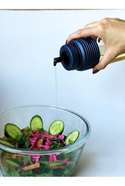 Dip Akıllı Cam Yağdanlık 500 ml Damlatmaz Yağdanlık