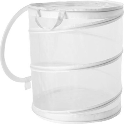 Çamaşır Sepeti, Beyaz 79 Litre Meridyendukkan 50 Cm, 9 kg Pratik Çamaşır Sepeti