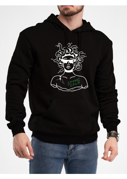 Oversize Sweatshirt & Hoodie Medusa Baskılı