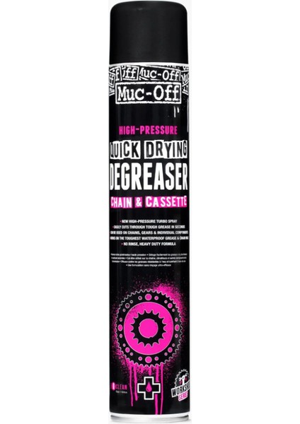 Quick Drying Degreaser Hızlı Kuruyan Yağ Çözücü Sprey 750ML