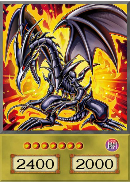 Yugioh Red Eyes Black Dragon Anime Kart
