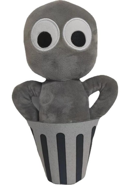 Rainbow Friends Gri Kovalı Ithal Peluş Oyuncak 25CM