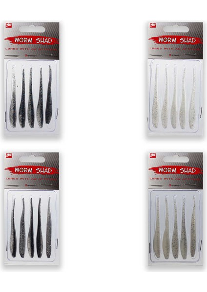 Worm Shad 7.5 cm Silikon Yem fiyatları