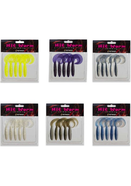 Hit Worm 8.5 cm Silikon Yem