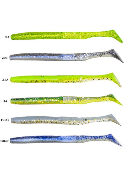 Wolf Tail Shad 12.5 cm Silikon Yem