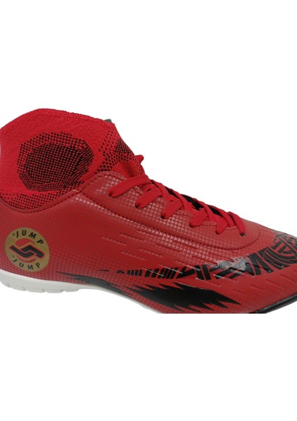 28366 Erkek Kırmızı Bağcıklı Çoraplı Halı Saha Ayakkabı fırsatları