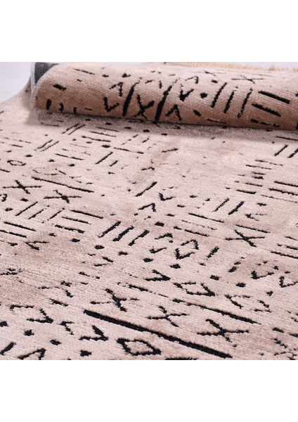 Modern Şönil Kilim Jakarlı Dokuma Iskandinav Desen Natural Lateks Taban Özel Ölçü Halı Yolluk modelleri