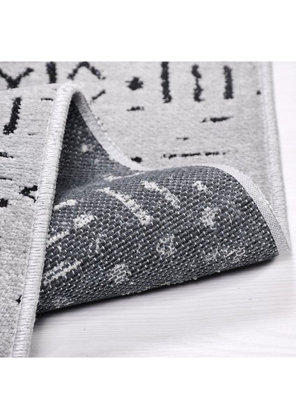 Modern Şönil Kilim Jakarlı Dokuma Iskandinav Desen Natural Lateks Taban Özel Ölçü Halı Yolluk modelleri